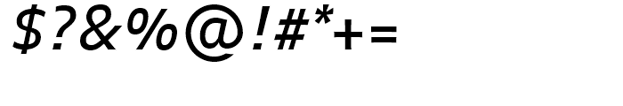 FF Balance Regular Italic Font OTHER CHARS