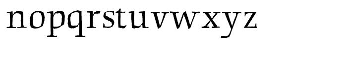 FF Beowolf R21 Font LOWERCASE