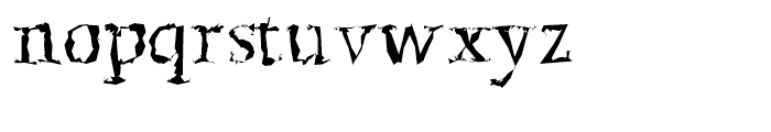 FF Beowolf R24 Font LOWERCASE