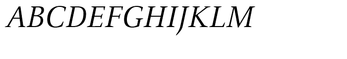 FF Celeste Regular Italic Font UPPERCASE