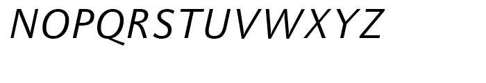 FF Celeste Sans Regular Italic Font UPPERCASE