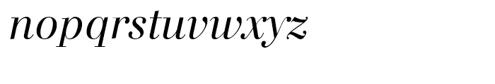 FF Cellini Titling Regular Italic Font LOWERCASE