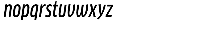 FF Clan Condensed Medium Italic Font LOWERCASE