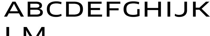 FF Clan Extended News Font UPPERCASE