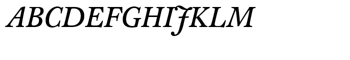 FF Clifford Nine Regular Italic Font UPPERCASE