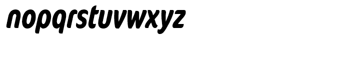 FF Cocon Extra Condensed Bold Italic Font LOWERCASE