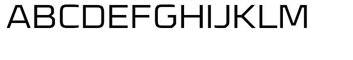 FF Cube Expanded Light Font UPPERCASE
