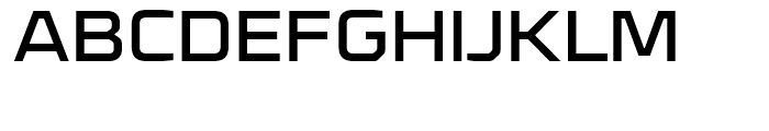 FF Cube Expanded Regular Font UPPERCASE