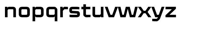 FF Cube Extra Expanded Bold Font LOWERCASE