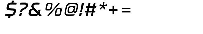 FF Cube Regular Italic Font OTHER CHARS