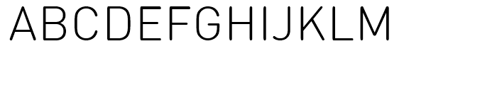 FF DIN Round Light Font UPPERCASE