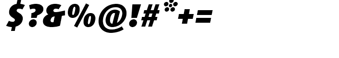 FF Dax Black Italic Font OTHER CHARS