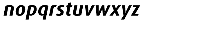 FF Dax Bold Italic Font LOWERCASE