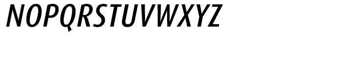 FF Dax Condensed Medium Italic Font UPPERCASE