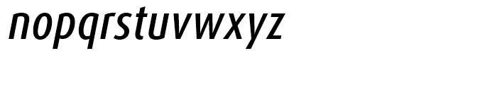 FF Dax Condensed Medium Italic Font LOWERCASE