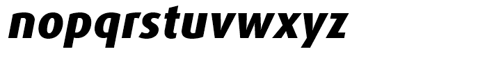 FF Dax Extra Bold Italic Font LOWERCASE