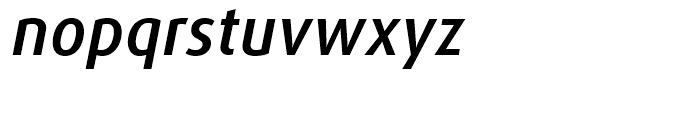 FF Dax Medium Italic Font LOWERCASE