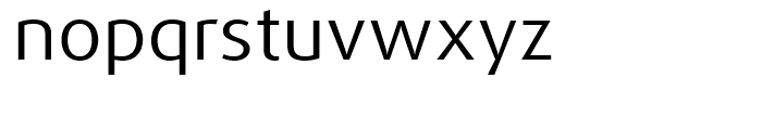 FF Dax Wide Regular Font LOWERCASE
