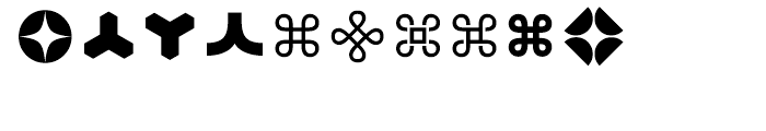 FF Dingbats 20 Mixed Forms Font OTHER CHARS