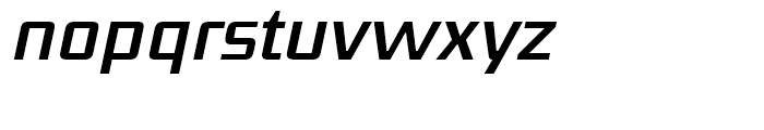 FF District Regular Italic Font LOWERCASE