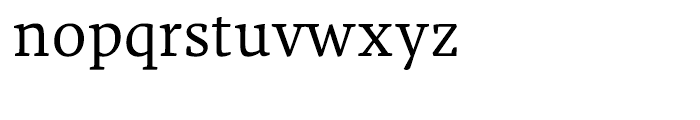 FF Dora Regular Font LOWERCASE