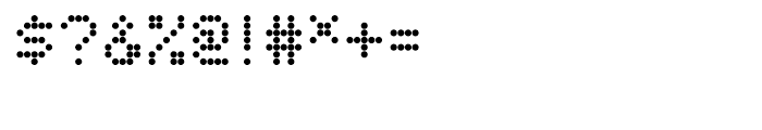 FF Dot Matrix Two Regular Font OTHER CHARS
