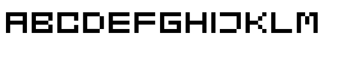 FF Eboy EXT Alpha Font UPPERCASE