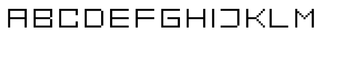 FF Eboy EXT Gamma Font UPPERCASE