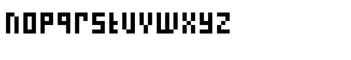 FF Eboy REG Alpha Font LOWERCASE