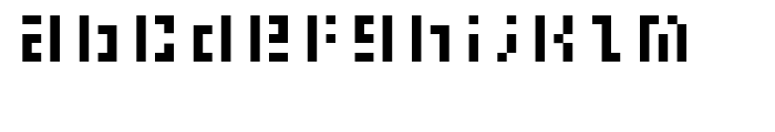 FF Eboy TNT Alpha Font LOWERCASE