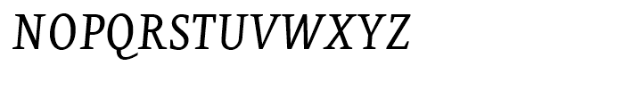 FF Eureka Regular Italic Font UPPERCASE