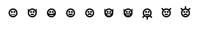 FF Eureka Symbols Font OTHER CHARS