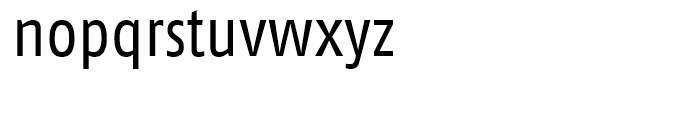 FF Fago Condensed Regular Font LOWERCASE