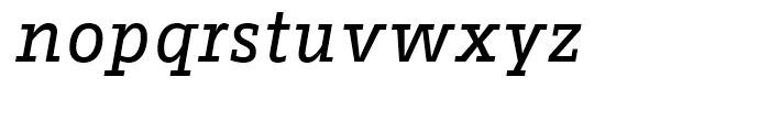 FF Fago Correspondence Serif Regular Italic Font LOWERCASE
