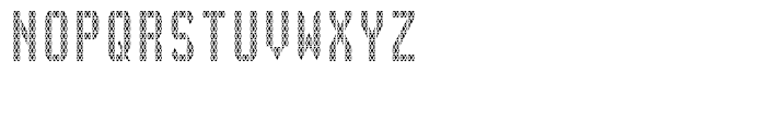 FF Gateway B One Regular Font UPPERCASE
