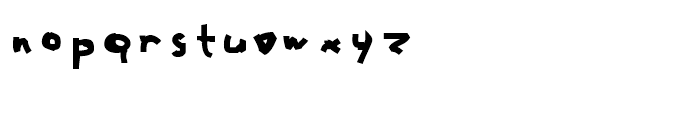 FF GebOil Regular Font LOWERCASE
