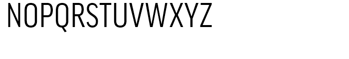FF Good Condensed Regular Font UPPERCASE