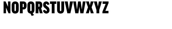 FF Good Condensed Ultra Font UPPERCASE