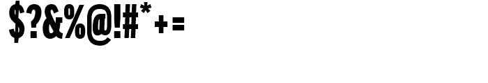 FF Good Extra Condensed Ultra Font OTHER CHARS