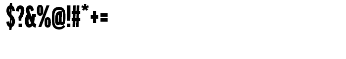 FF Good Headline Compressed Ultra Font OTHER CHARS