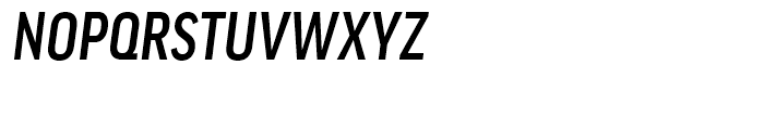 FF Good Headline Condensed Medium Italic Font UPPERCASE