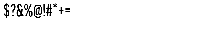 FF Good Headline Extra Condensed Medium Font OTHER CHARS