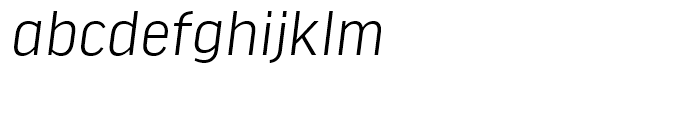 FF Good Headline Light Italic Font LOWERCASE