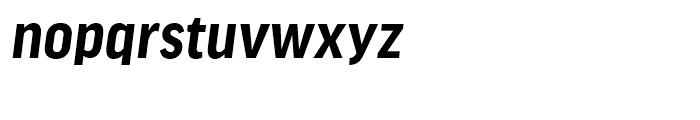 FF Good Headline Narrow Bold Italic Font LOWERCASE