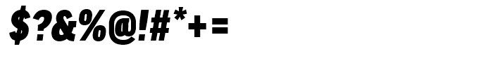 FF Good Headline Narrow Ultra Italic Font OTHER CHARS