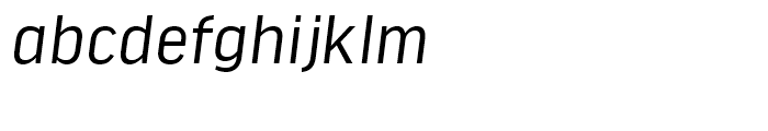 FF Good Headline Regular Italic Font LOWERCASE