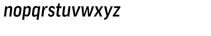 FF Good Narrow Medium Italic Font LOWERCASE