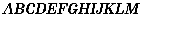 FF Hertz Bold Italic Font UPPERCASE