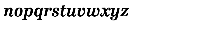FF Hertz Bold Italic Font LOWERCASE