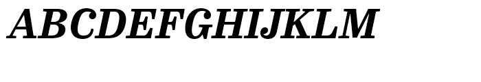 FF Hertz Extra Bold Italic Font UPPERCASE